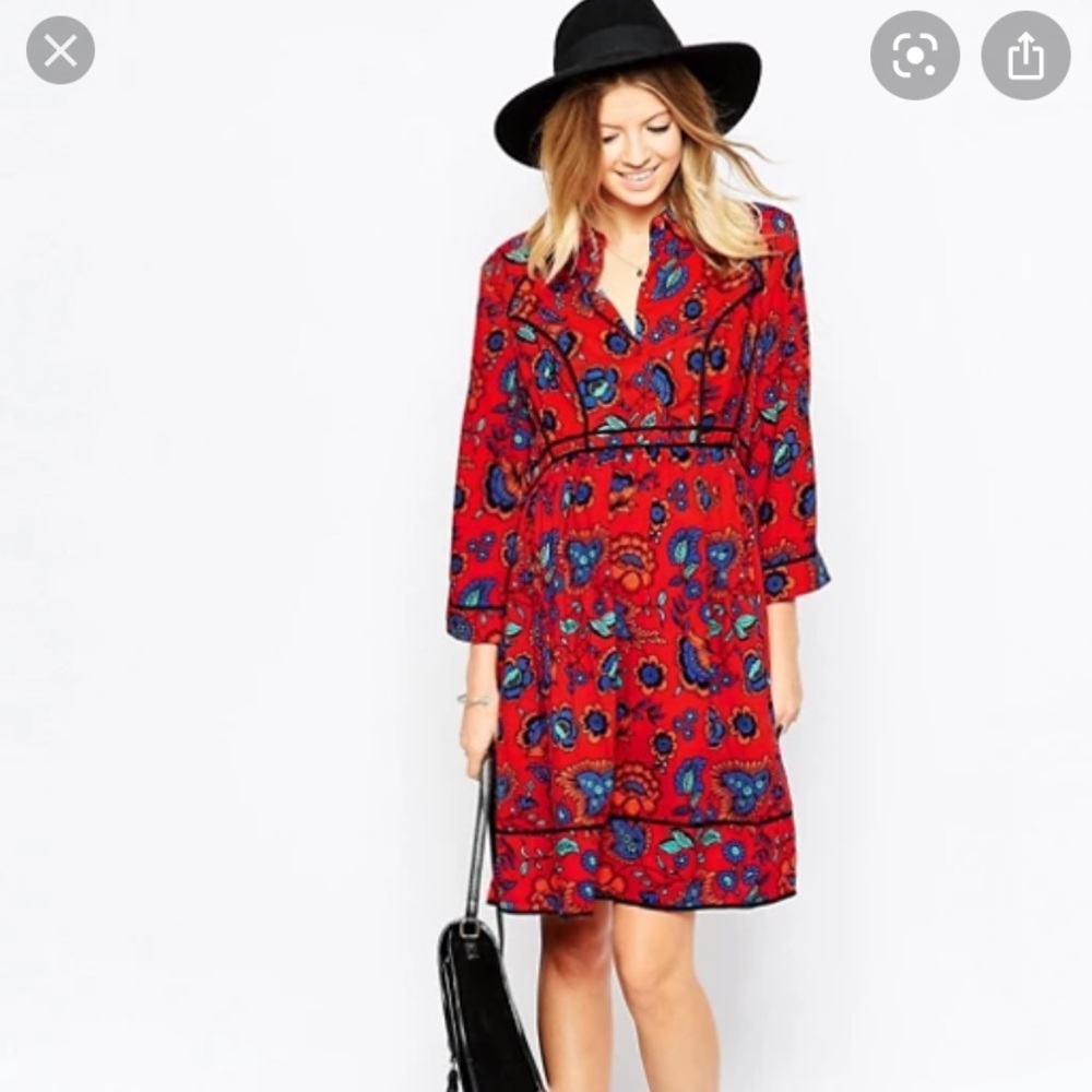 ASOS maternity dress